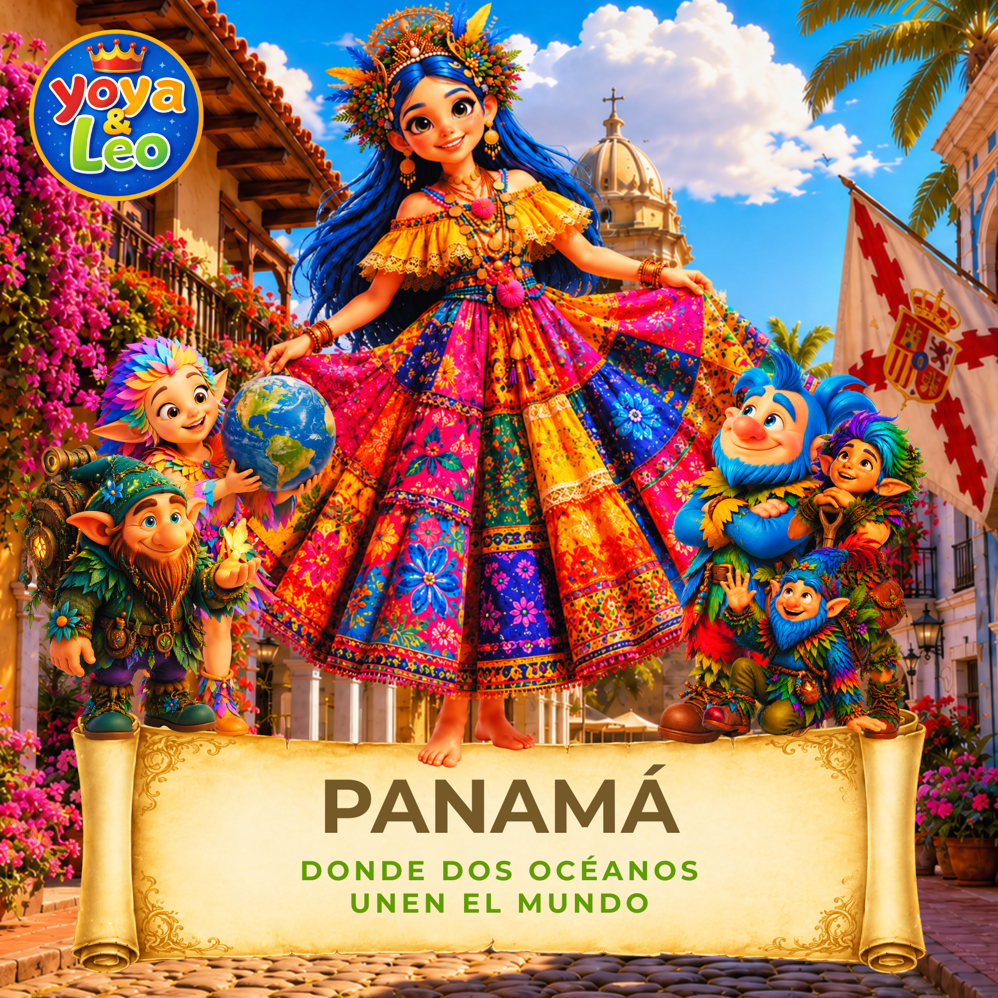 Portada del libro: Panamá — donde dos océanos unen el mundo